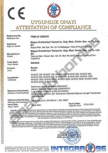  Boiler Ce Certificate